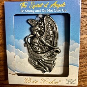 Gloria Duchin • The Spirit Of Angels • Silver • Ornaments • New W/Box
